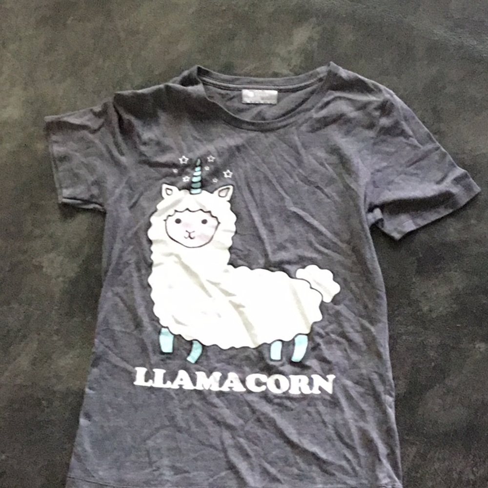 llamacorn tshirt